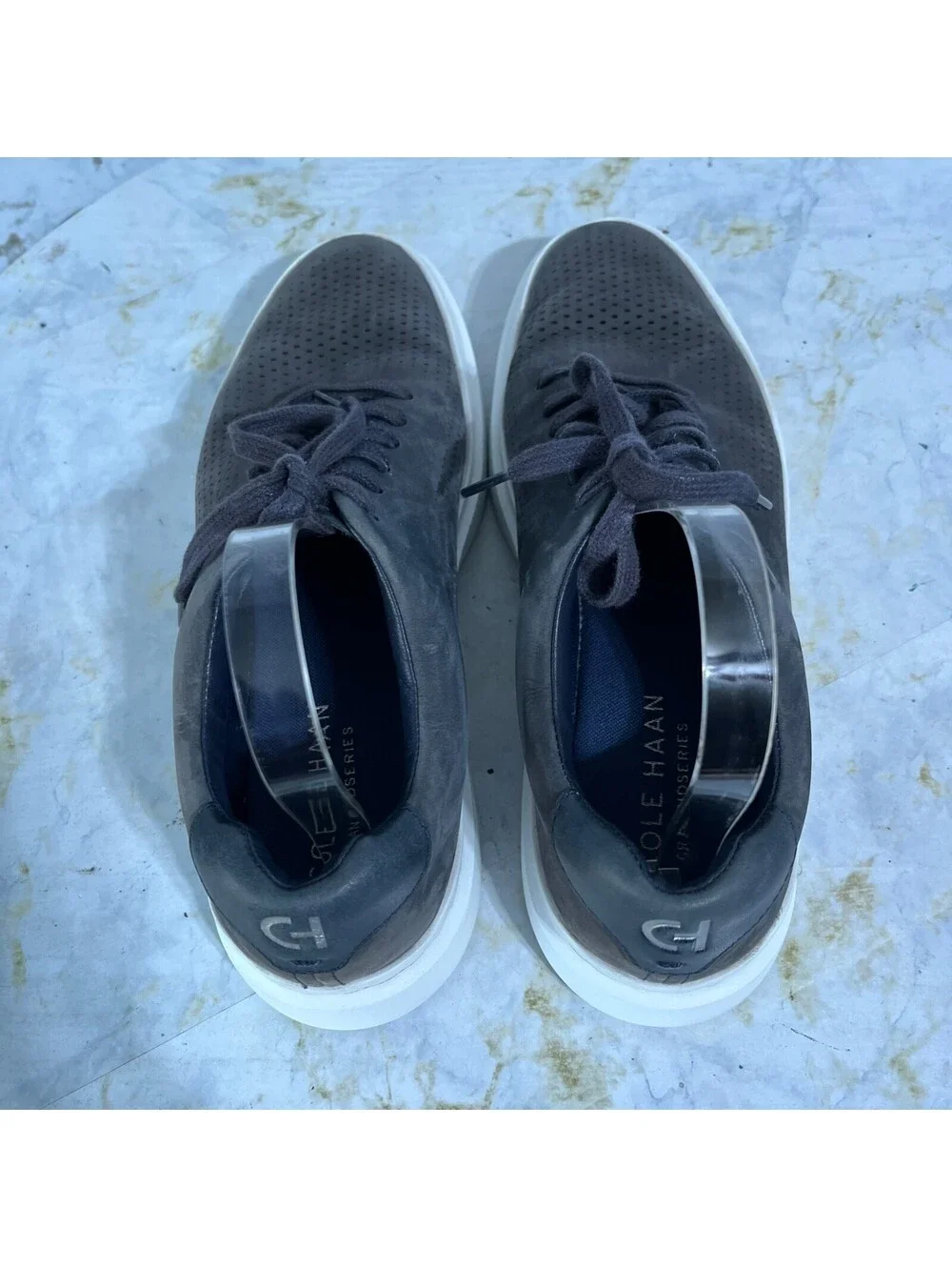 Cole Haan Grandpro Rally Mens Size 9.5 Shoes Blue Leather Comfort Casual Sneaker